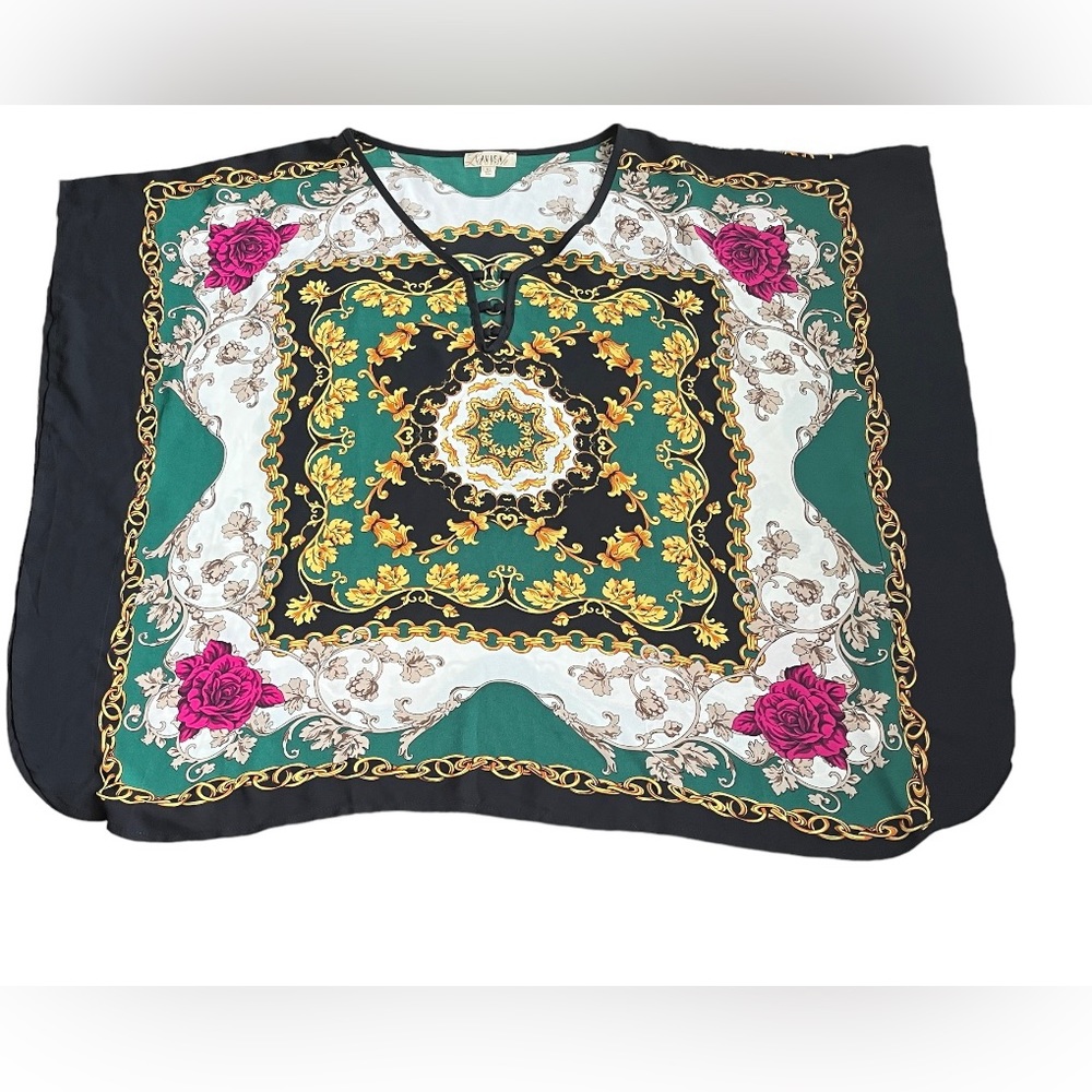 NWOT • Lavish Boho Poncho Top
